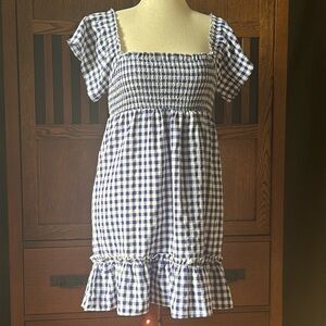 Altard state gingham dress size medium